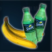 Banana&amp;Sprite Challenge-Eat 2 Bananas and Drink 1Ltr of Sprite Without Vomiting