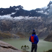 Climbing El Altar, Ecuador
