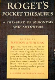 Roget&#39;s Pocket Thesaurus (C.O. Mawson &amp; K.A. Whiting)