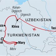 Tashkent to Ashkabat
