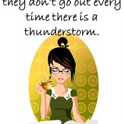 Read a Thriller During a Thunderstorm.