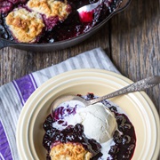 Black Raspberry Cobbler