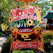 Woody Woodpecker's Nuthouse Coaster