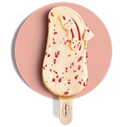 Mango and Raspberry Ice Cream Bar