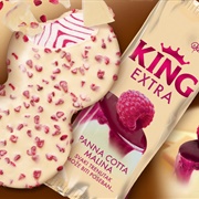 King Extra Panna Cotta Raspberry