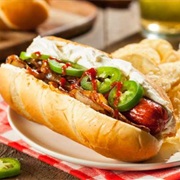 Seattle Style Hot Dog