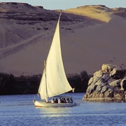 Travel by Falouka on the Nile