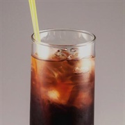 Rootbeer and Rum Cocktail