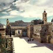 Visiting Jesus' Birthplace in Betlehem, Israel