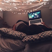 Watch Movies in a Blanket Fort