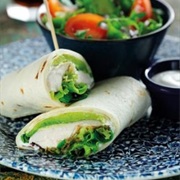 Chicken and Avocado Wrap