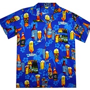 Beer Drinker&#39;s Hawaiian Shirt