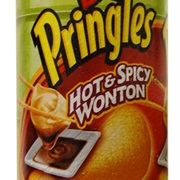 Hot & Spicy Wonton Pringles
