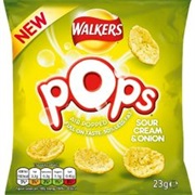 Walkers Pops Sour Cream and Onion
