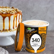 Salted Caramel Cake Ice Cream