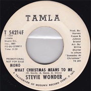 What Christmas Means to Me - Stevie Wonder