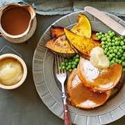 Roast Pork With Apple Sauce