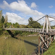Bertrand Road Suspension Bridge