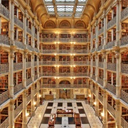 Peabody Library of Johns Hopkins University