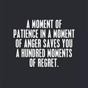 Delay an Angry Response