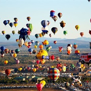 Albuquerque International Balloon Fiesta in USA