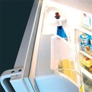 Slowly Close the Fridge to See the Light Go Off