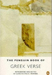 The Penguin Book of Greek Verse (Editors)