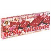 Be My Valentine Iced Brownies