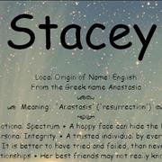 Stacey