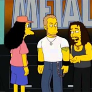 Metallica on the Simpsons