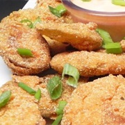 American Southern Fried Green Tomatoes