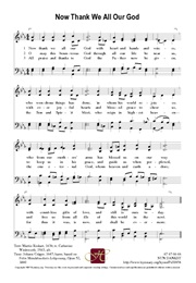 Now Thank We All Our God (Sirach)