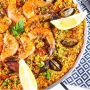 Seafood Paella - Spain