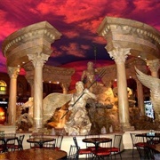 Caesars Palace Fountain of Gods