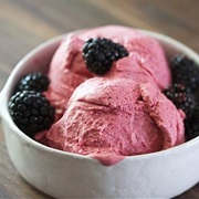 Blackberry Ice Cream