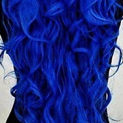 Dark Blue Hair