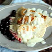 Saskatoon Berry Pierogi