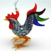 Rooster Ornament