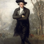 Portrait of a Gentleman Skating