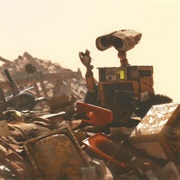 WALL-E Orange Traffic Cones