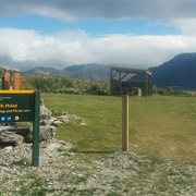 Beach Point at Walter Peak