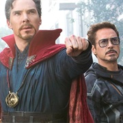 Tony and Dr. Strange