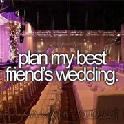 Plan My Best Friend's Wedding