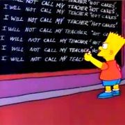 I Will Not Call My Teacher "Hot Cakes"