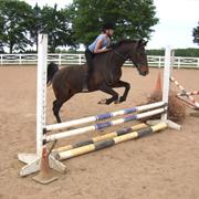 Jumped Bareback