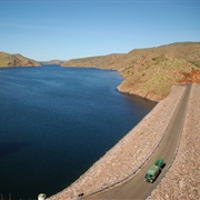 Lake Argyle Dam Wall