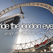 Ride the London Eye