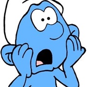 Panicky Smurf