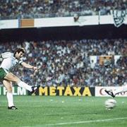 Gerry Armstrong Scores Versus Spain