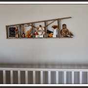 Ladder Wall Decor